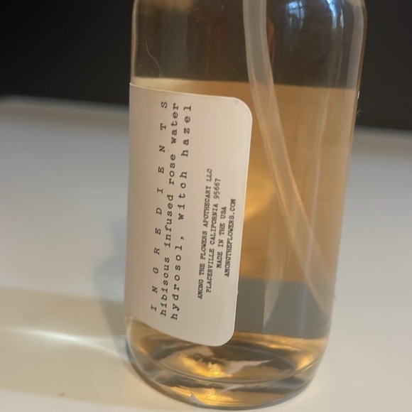 2/$30 NEW! AMONG THE FLOWERS ROSE PETALS HYDRATION MIST handcrafted California! - Picture 5 of 5